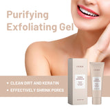 Low MOQ Wholesale Moisturizing Deep Cleansing Face Purifying Exfoliating Scrub Gel Reduces Oiliness Regulate Skin Gel Products