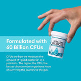 Private Labels 60 Billion Probiotics Supplement Lactobacillus Acidophilus Probiotic Tablets Capsules for Digestive Health