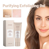 Low MOQ Wholesale Moisturizing Deep Cleansing Face Purifying Exfoliating Scrub Gel Reduces Oiliness Regulate Skin Gel Products
